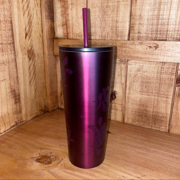 NWT Starbucks Fall 2020 Metal Berry Plum Rose - Picture 10 of 13